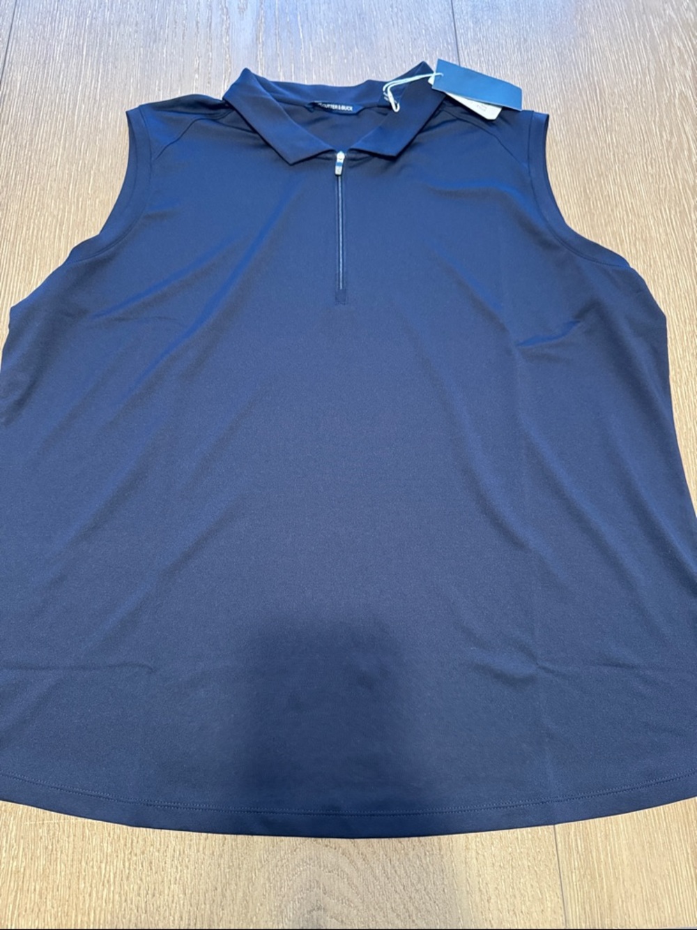 Cutter & Buck Sleeveless Polo Top Women’s XXXL Navy Blue NWT